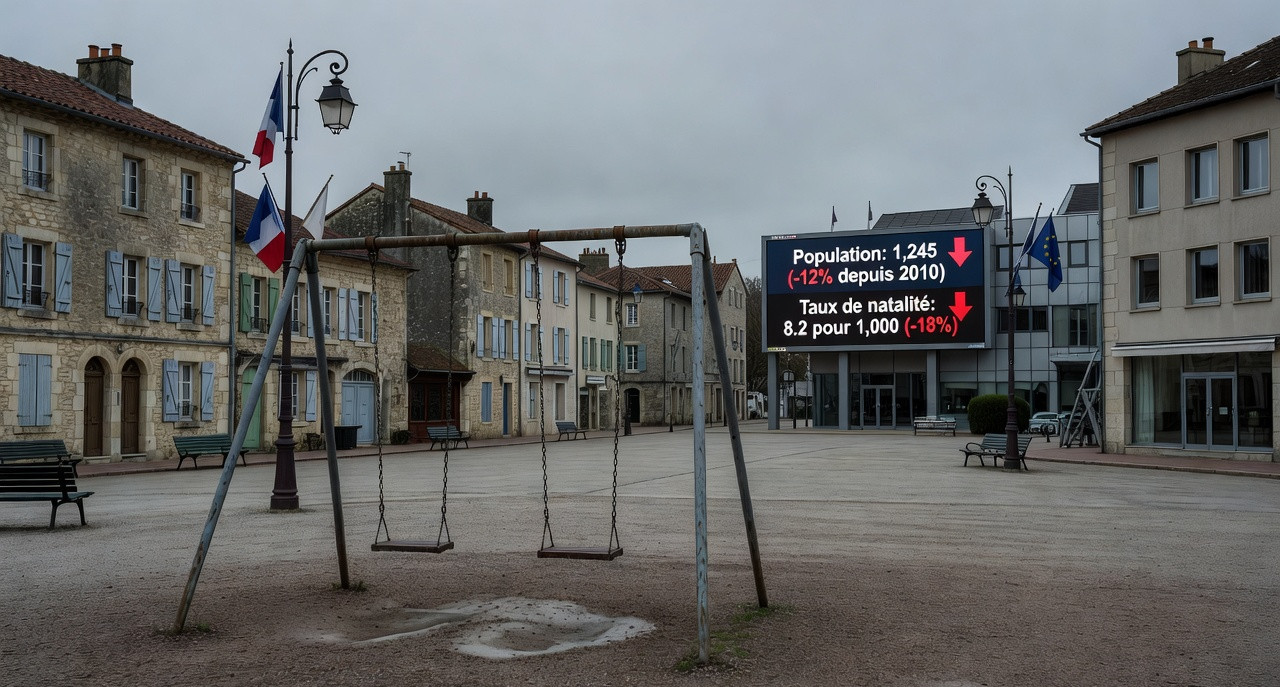 Démographie : l’Insee sonne l’alarme, la droite en panique