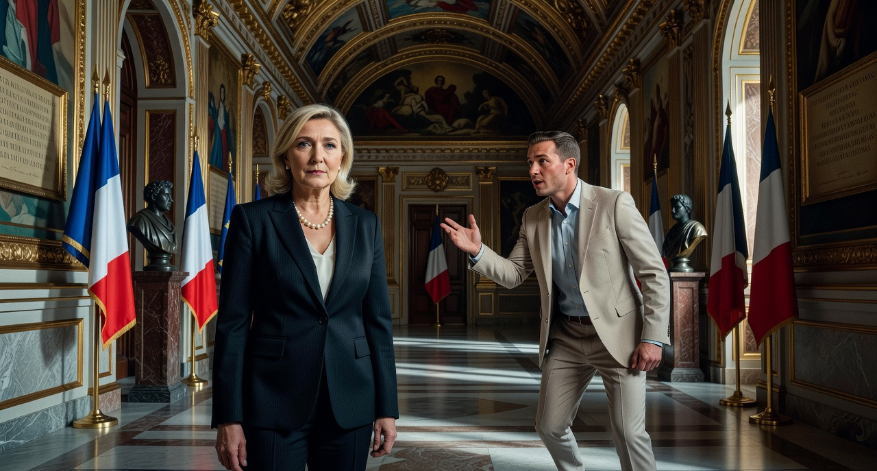 Retraites : le RN en pleine crise ouverte entre Le Pen et Bardella