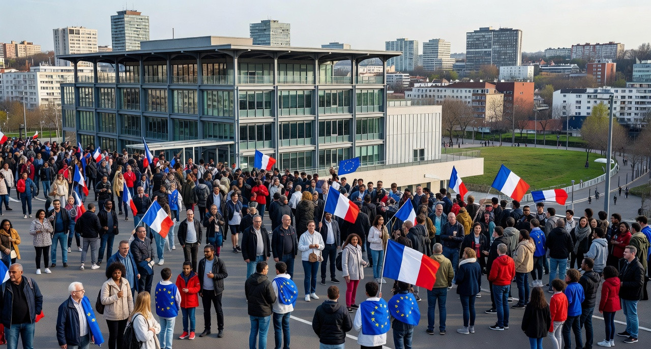 Glucksmann enflamme Aubervilliers : la gauche se mobilise face à l’extrême droite