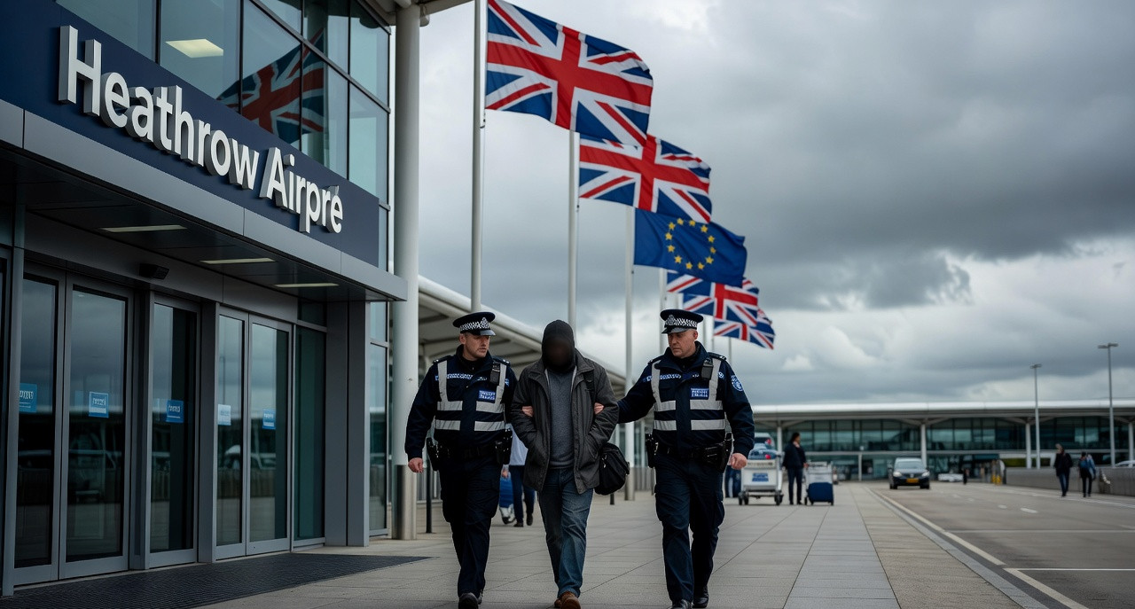 Extrême droite britannique : arrestation controversée de Tommy Robinson à Heathrow