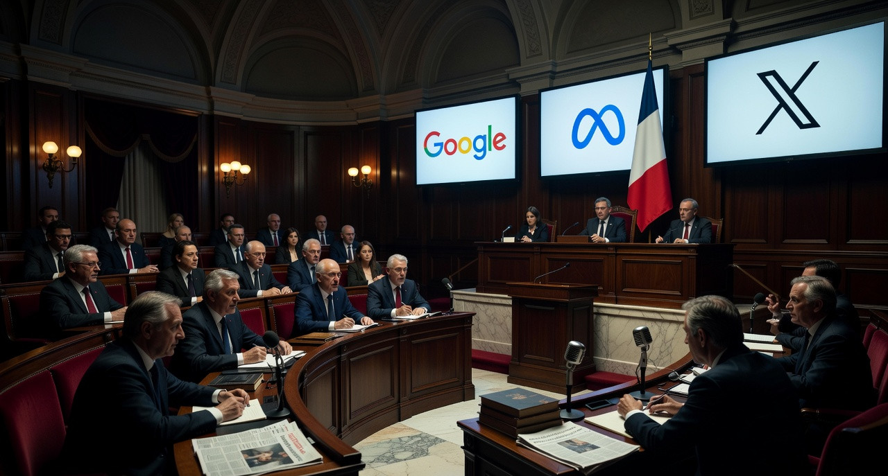 Géants du Net sous pression : le Sénat veut forcer les plateformes à payer la presse
