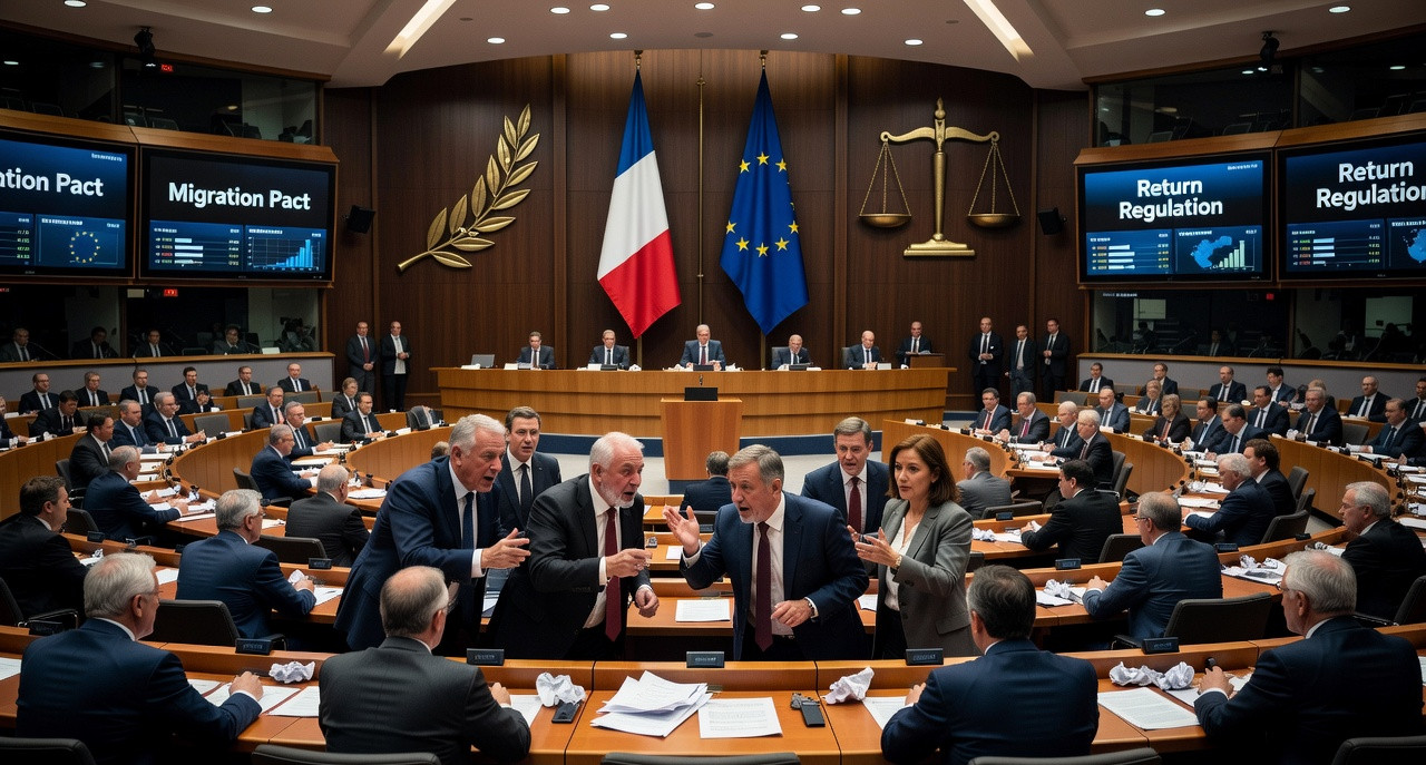 UE : le règlement 'retour' déchire la droite et l’extrême droite à un an de 2027