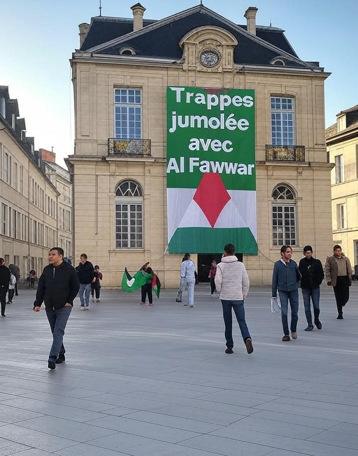 Trappes, Lyon, Marseille : la France se mobilise pour la Palestine malgré les tensions internationales