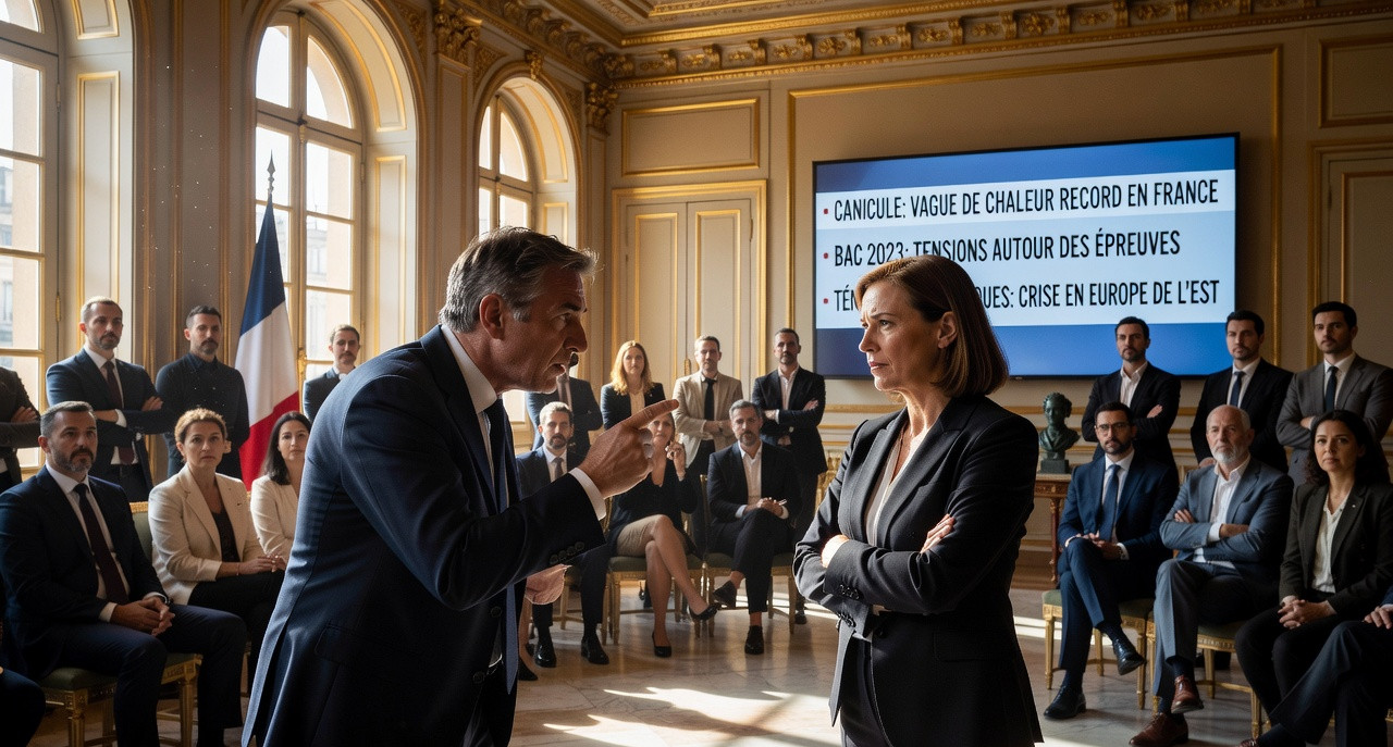 Versailles, canicule, bac : le duel Chenu vs Geffray sous haute tension politique