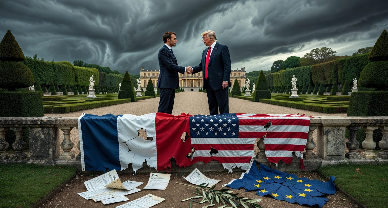 Macron et Trump : l’amitié de façade qui cache une diplomatie en ruine