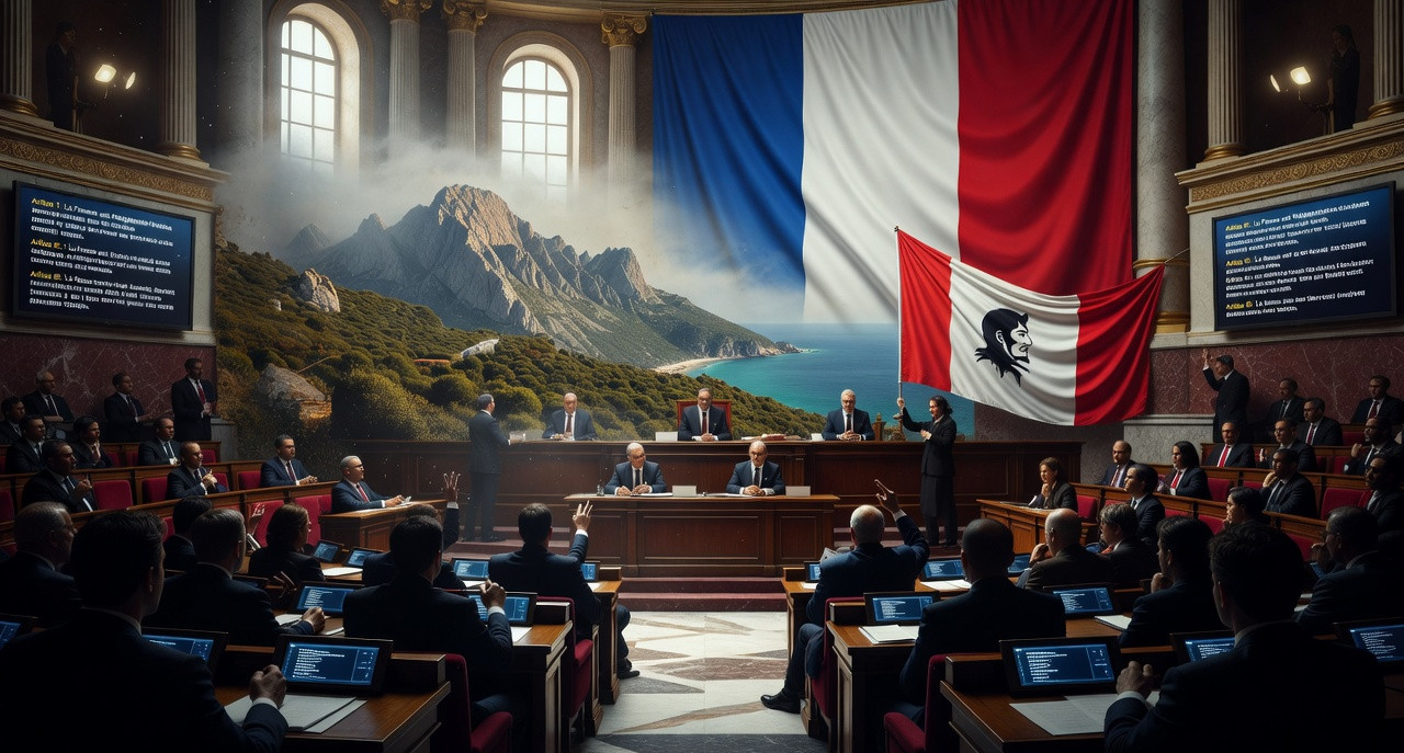 Autonomie de la Corse : l'Assemblée nationale valide une réforme constitutionnelle historique, mais l'incertitude persiste