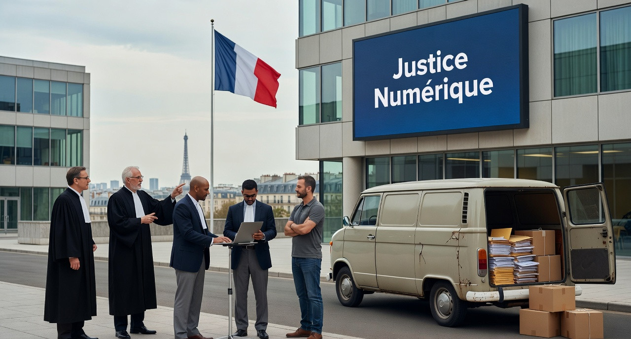 Justice : Darmanin promet le 'zéro papier' en 6 mois, mais les magistrats doutent