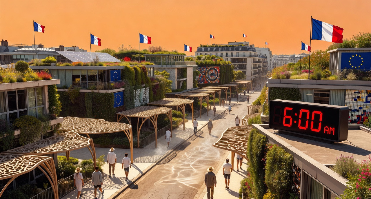 Paris face à la fournaise : le maire exige un choc d’adaptation climatique