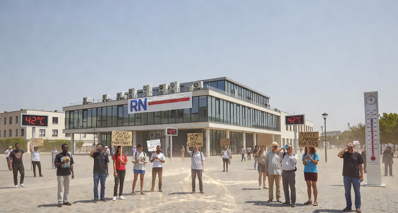 Canicule : le RN surf sur la crise climatique avec un plan climatisation controversé