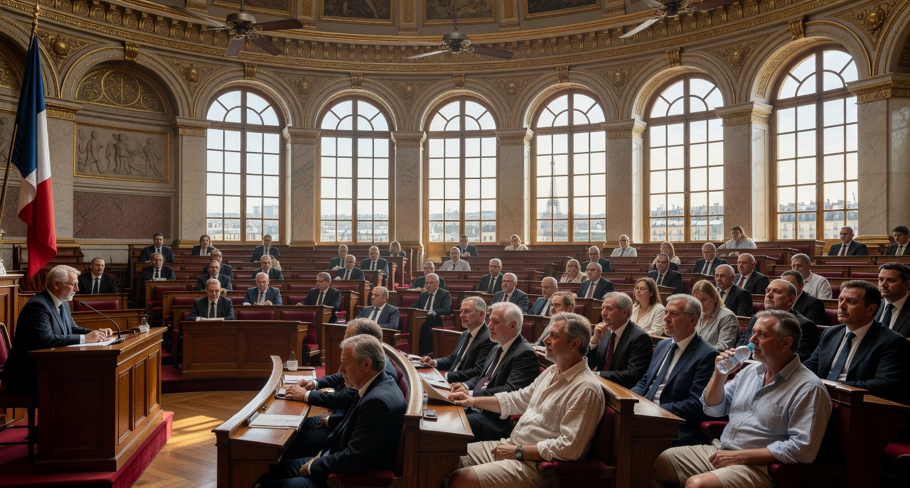Canicule à l'Assemblée : le costume-cravate en question face à la crise climatique