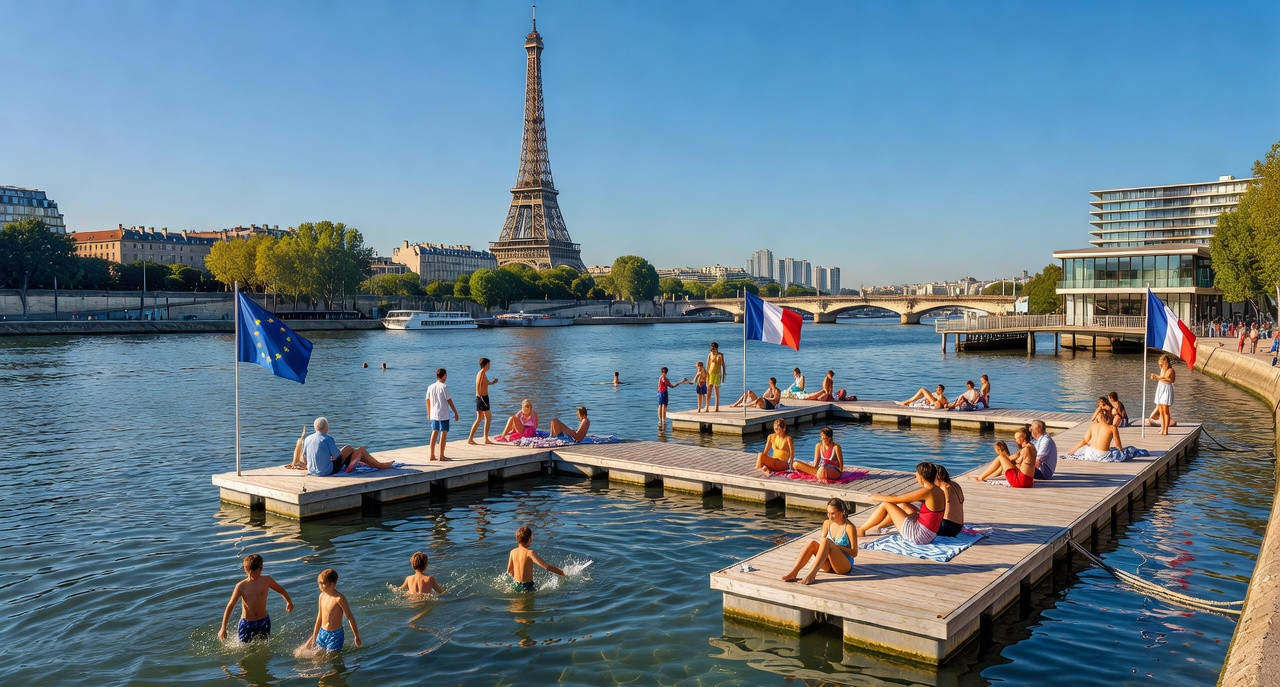 Seine baignable : la mairie de Paris accélère le projet face à l’urgence climatique