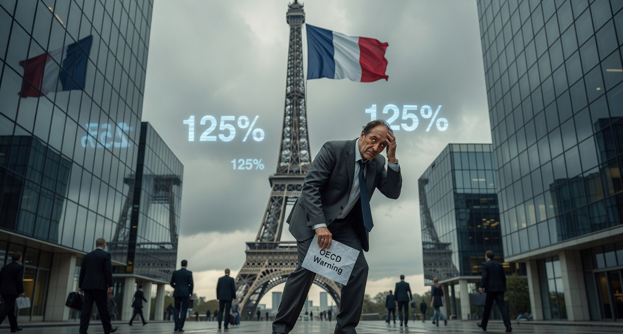 Dette à 125% du PIB : l'OCDE étrille la gestion Macron-Lecornu