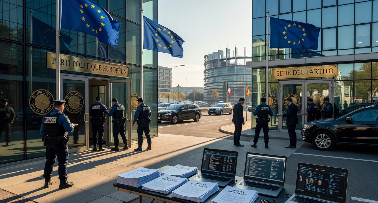 RN et alliés européens dans la tourmente : perquisitions massives pour détournements présumés