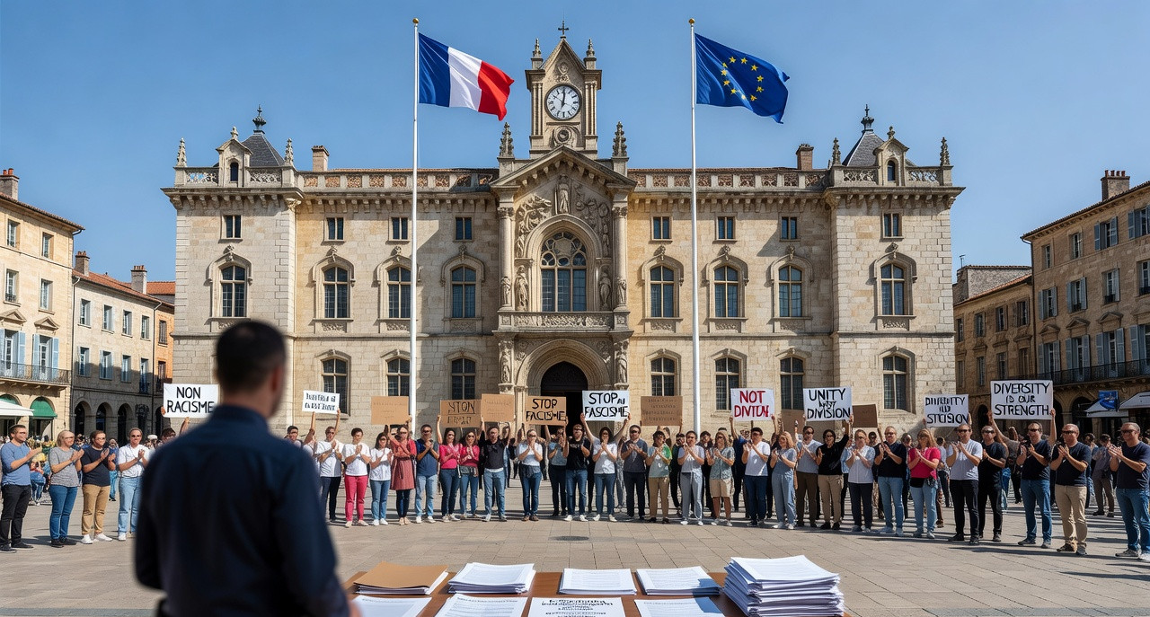 Extrême droite : un proche de Louis Aliot épinglé pour un tatouage nazi à la mairie de Perpignan