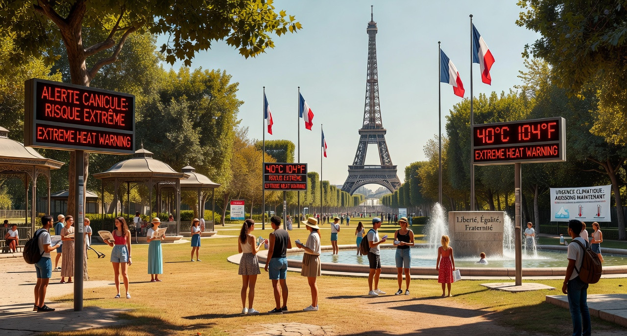 RN face à la canicule : l'art de la récupération politique sur le climat