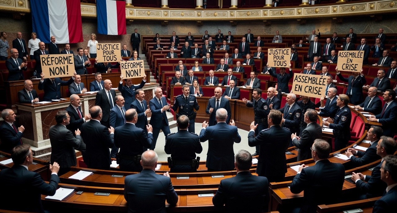 L'Assemblée nationale valide le 'permis de tuer' pour la police : la gauche en ébullition