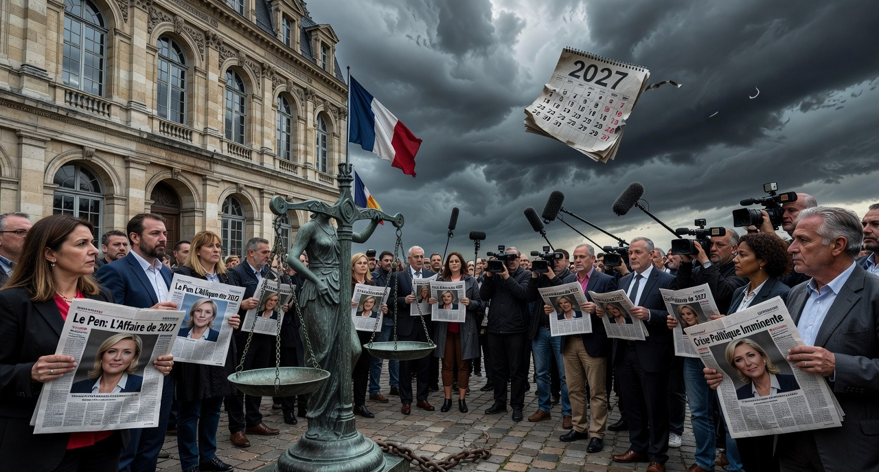 Marine Le Pen défie la justice : l’audacieux pari d’une campagne sous haute tension
