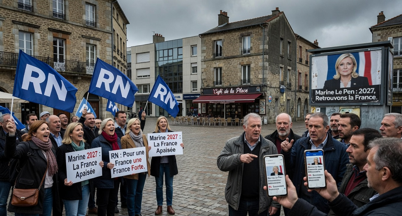 Marine Le Pen en campagne malgré sa condamnation : le RN entre mobilisation militante et contestation judiciaire