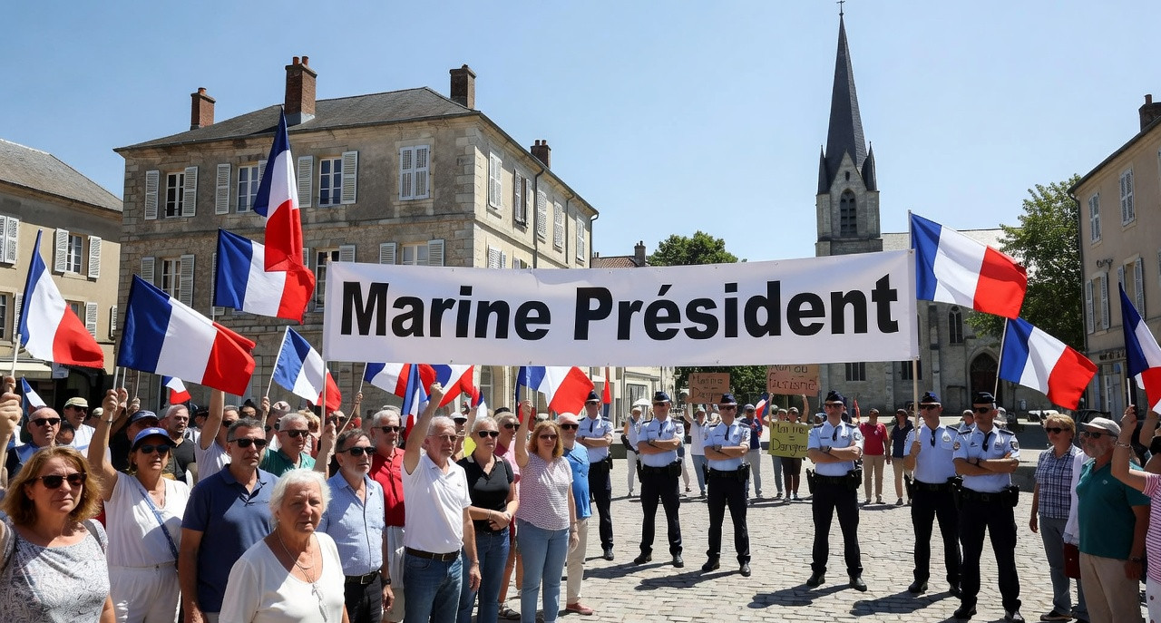 Marine Le Pen en campagne malgré sa condamnation : l'extrême droite joue avec le feu