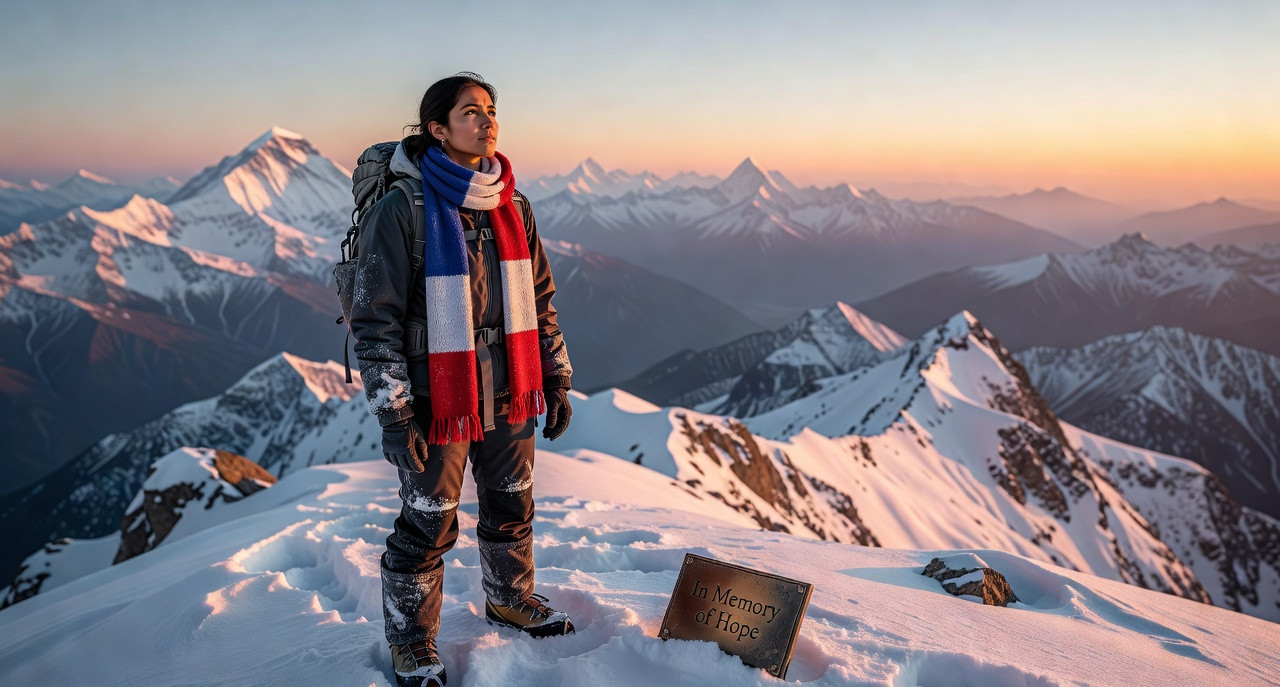 Jeune alpiniste française défie l’Everest : un combat contre la maladie et l’oubli