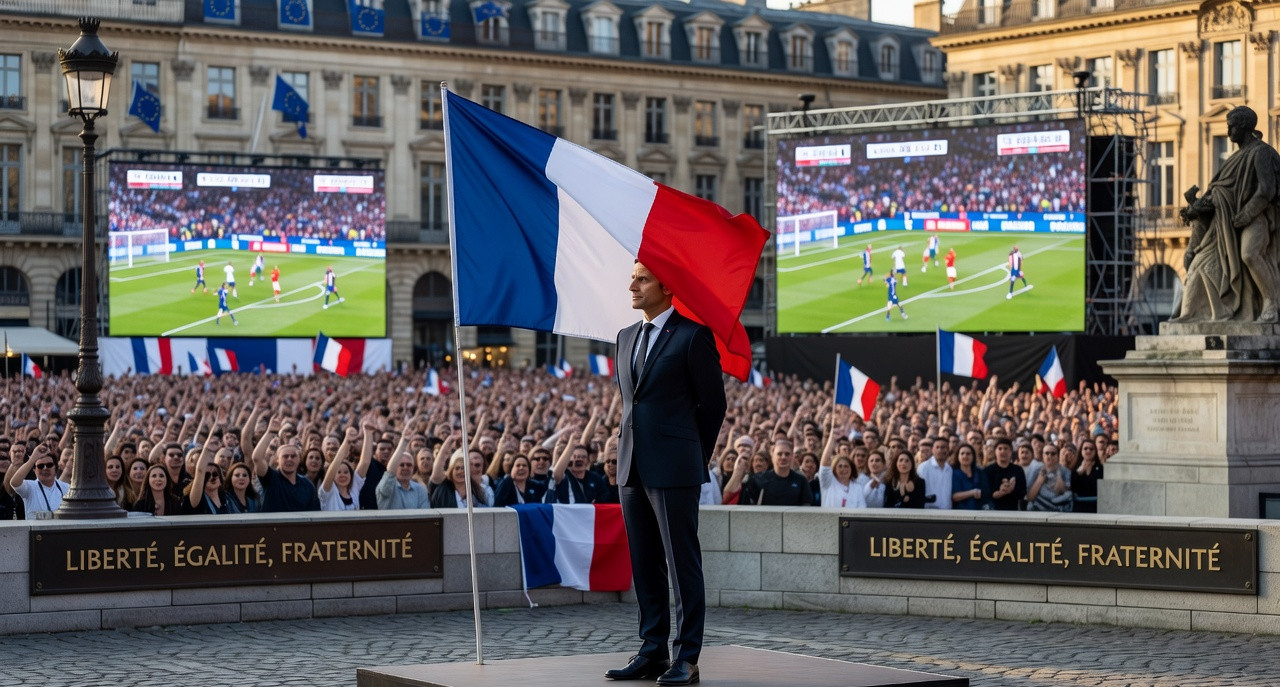 Macron boycotte la demi-finale France-Espagne : son absence politique choque