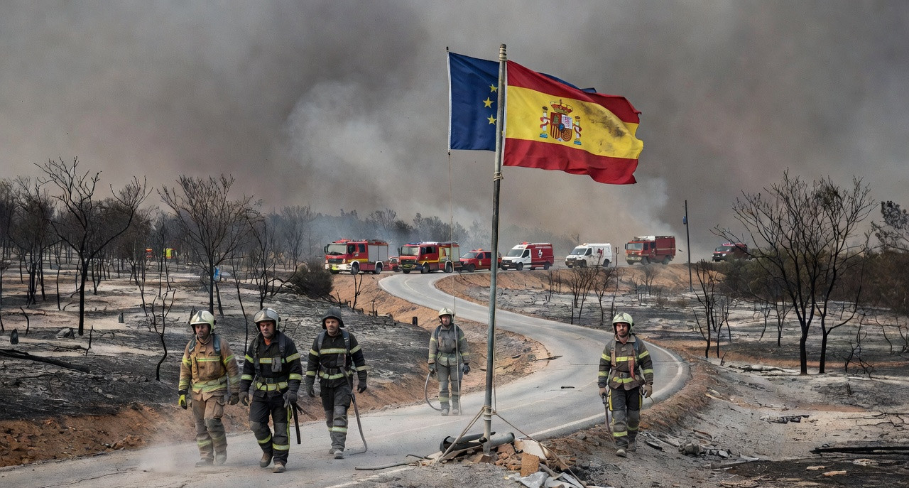 Espagne en deuil : l'incendie meurtrier d'Andalousie sous le feu des critiques sur la gestion des crises climatiques