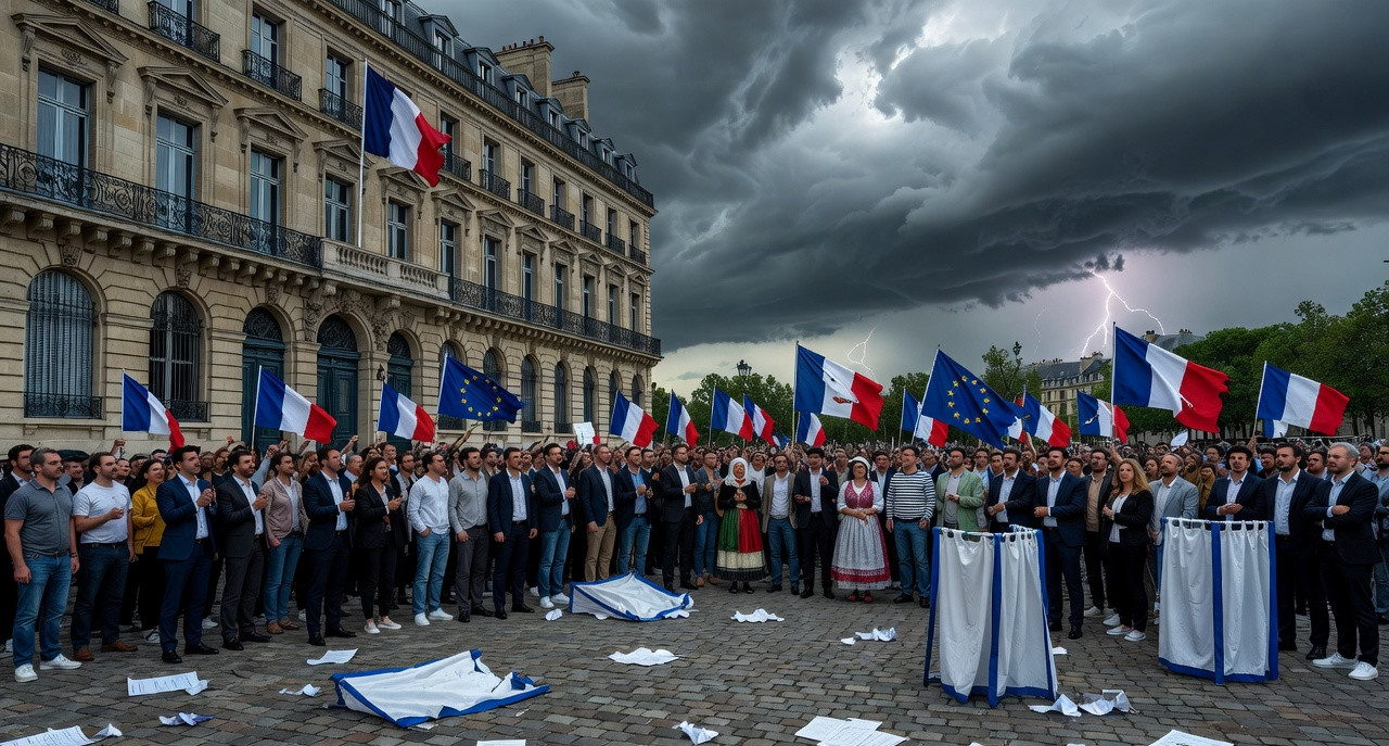 Bardella rêve d’un gouvernement d’union nationale… sans l’UE ni la gauche