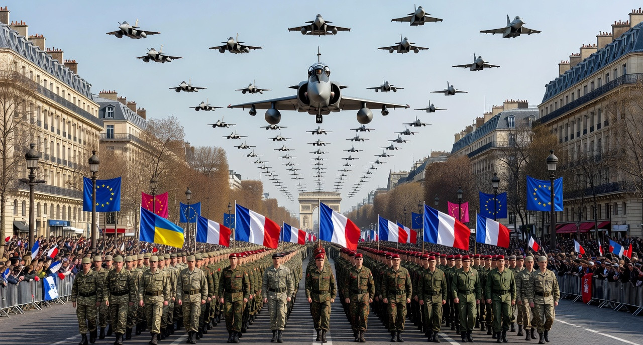 Défilé XXL du 14-Juillet : Macron parade avec l’Ukraine et l’UE face aux menaces