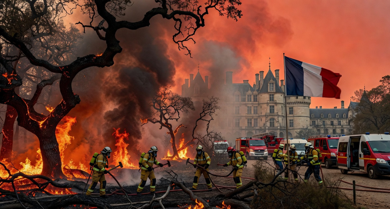 Macron en première ligne face aux incendies : l'État à la traîne ?
