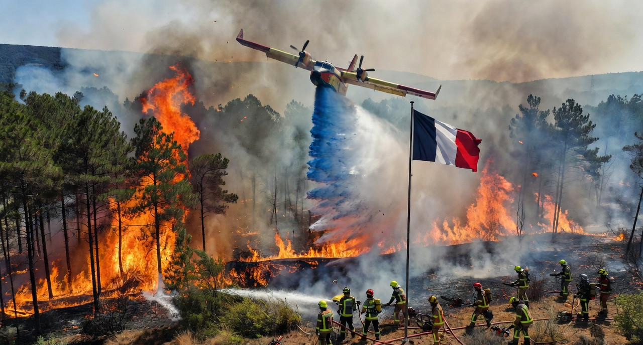 Canadairs : la gauche accuse le gouvernement de saboter la lutte contre les incendies