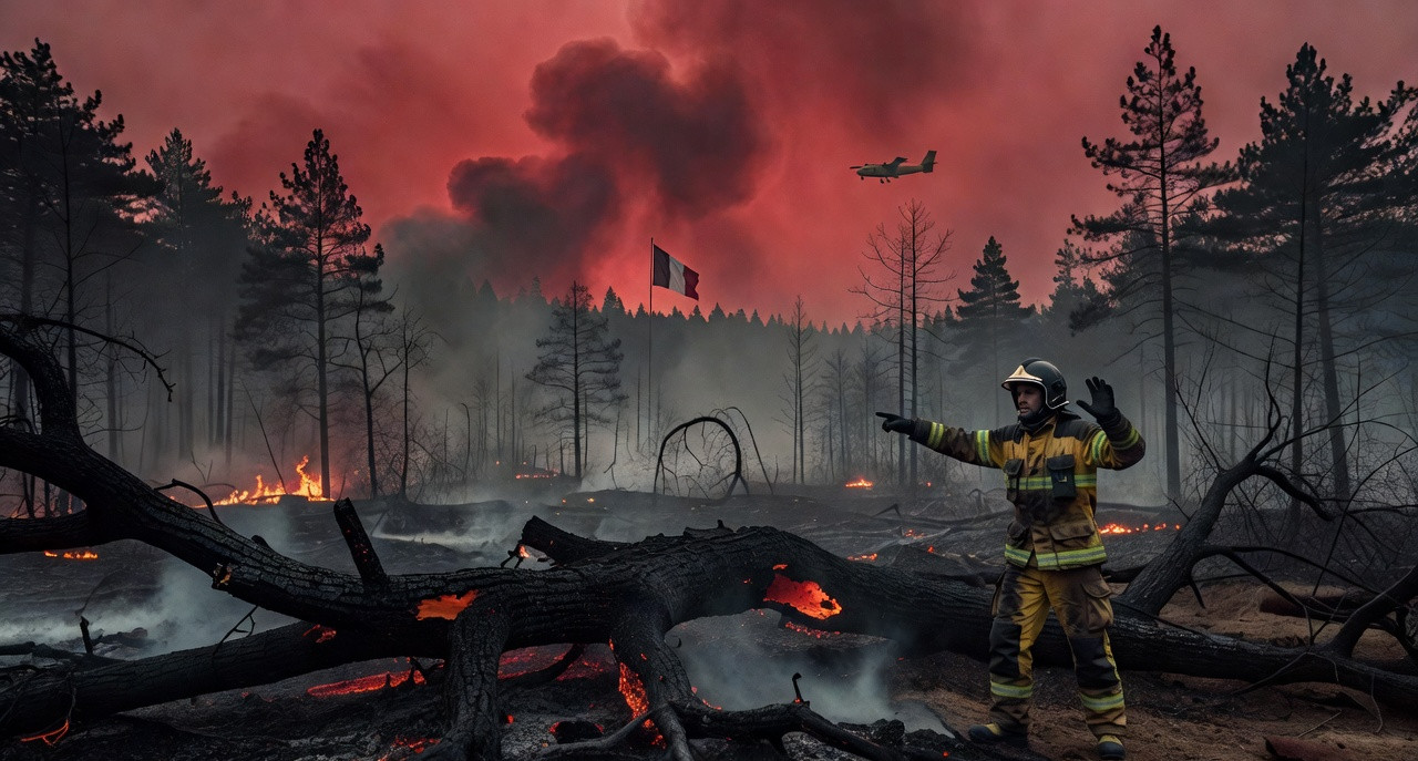 Incendies ravageurs : la gauche dénonce l'aveuglement de la droite sur l'urgence climatique