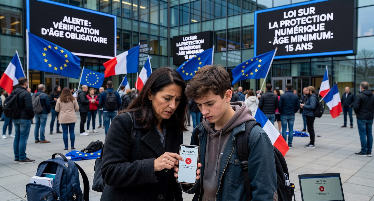 Réseaux sociaux : la France à l'avant-garde d'une révolution numérique pour protéger nos enfants