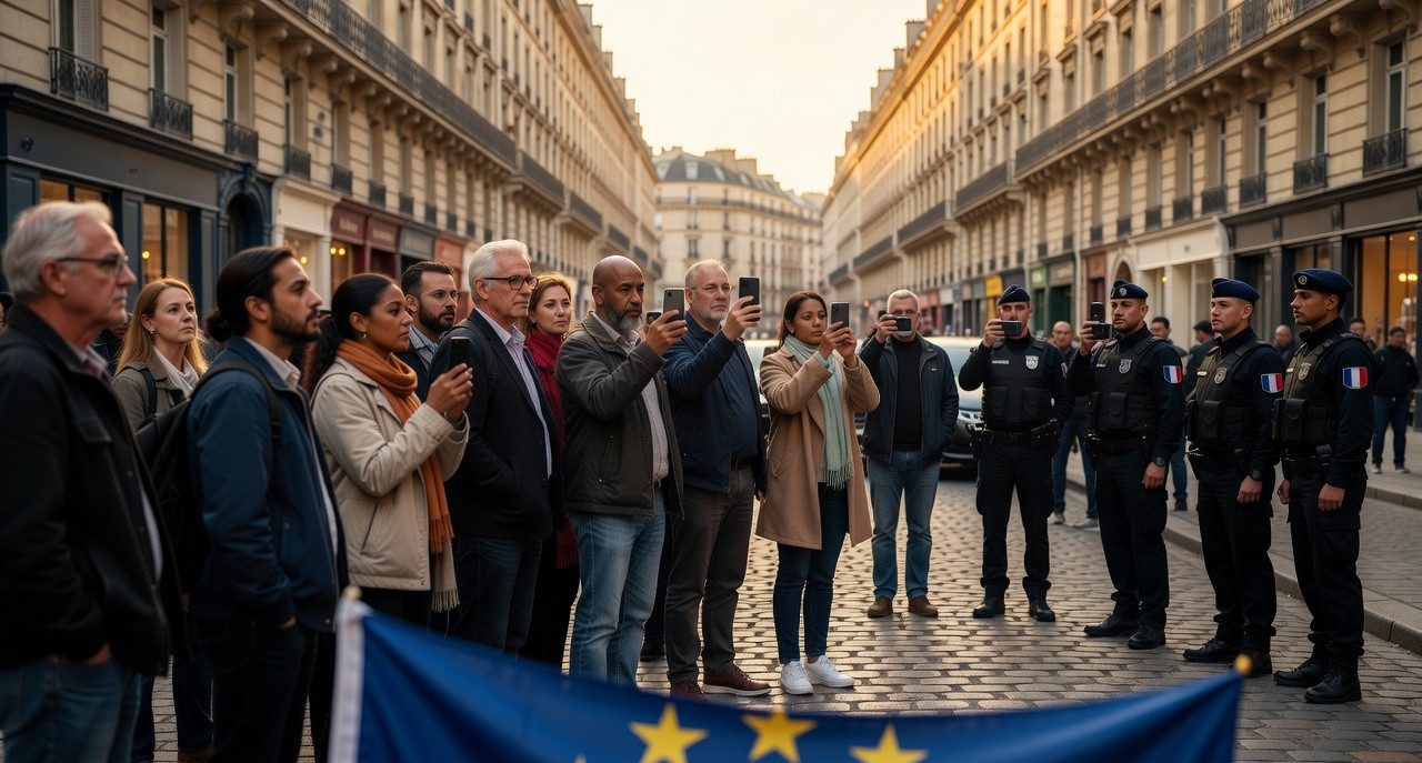 Contrôles policiers : comment filmer devient un acte de résistance face à la loi liberticide ?