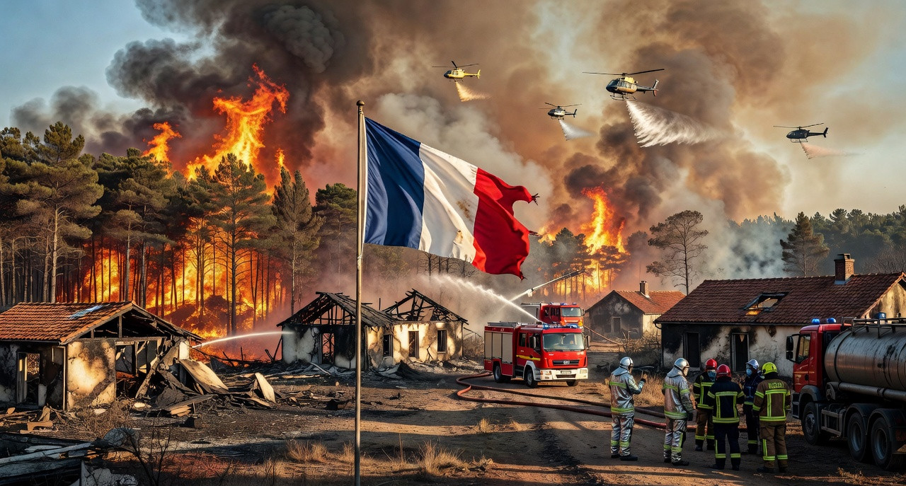 Incendies ravageurs : le gouvernement sous le feu des critiques, LFI exige un budget d'urgence