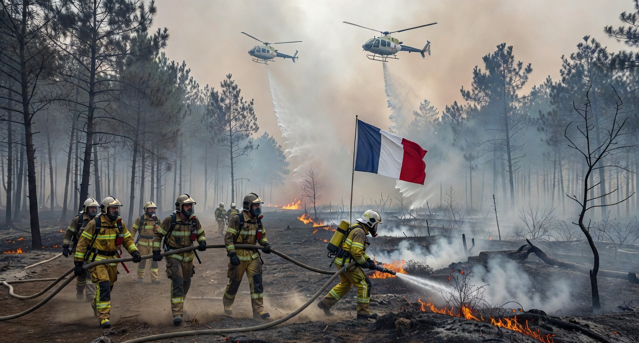 Mégas feux en Gironde : l'État abandonne-t-il ses citoyens ?