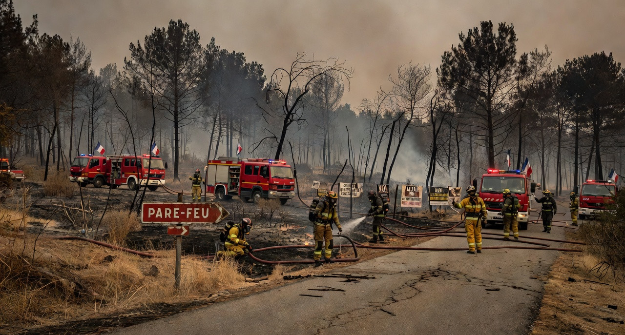 Incendies : la droite et l’extrême droite accusent l’écologie d’aggraver les feux de forêt