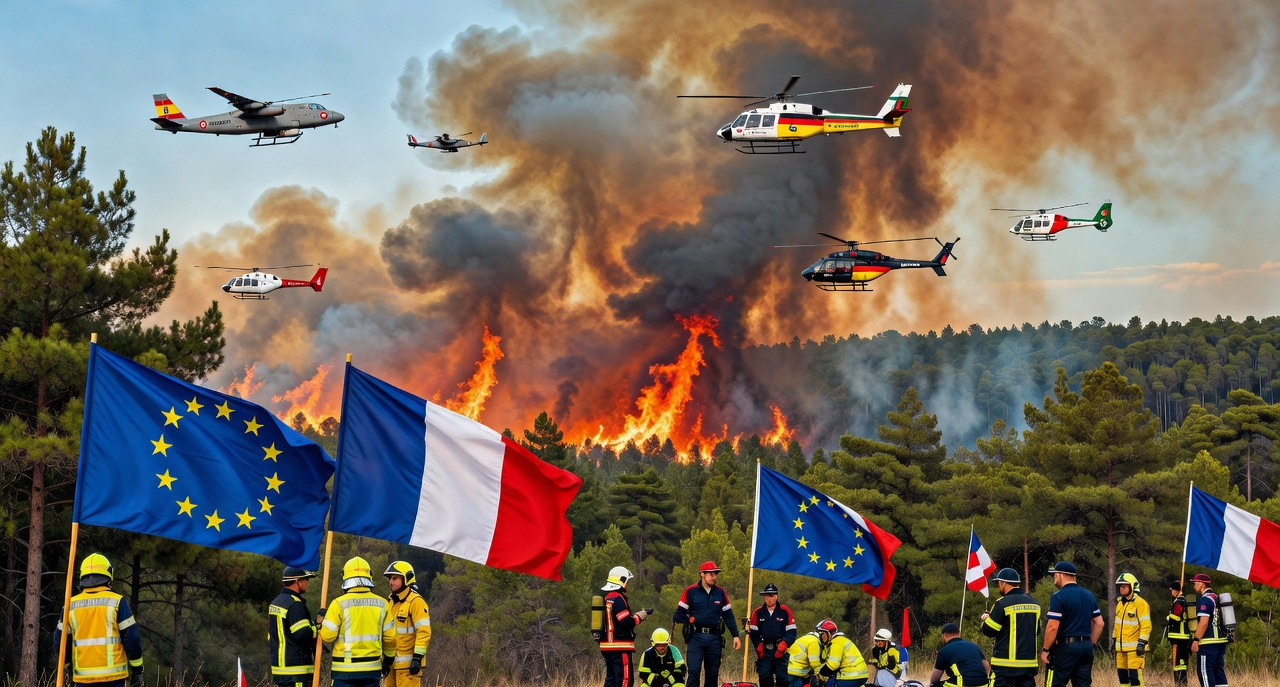 Incendies ravageurs : la droite et l'extrême droite accusent la France de « manque de souveraineté »