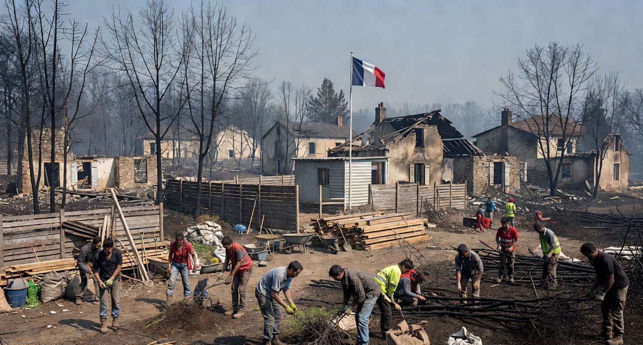 Lecornu lance une mission controversée pour reconstruire les zones ravagées par les incendies, mais les critiques pleuvent