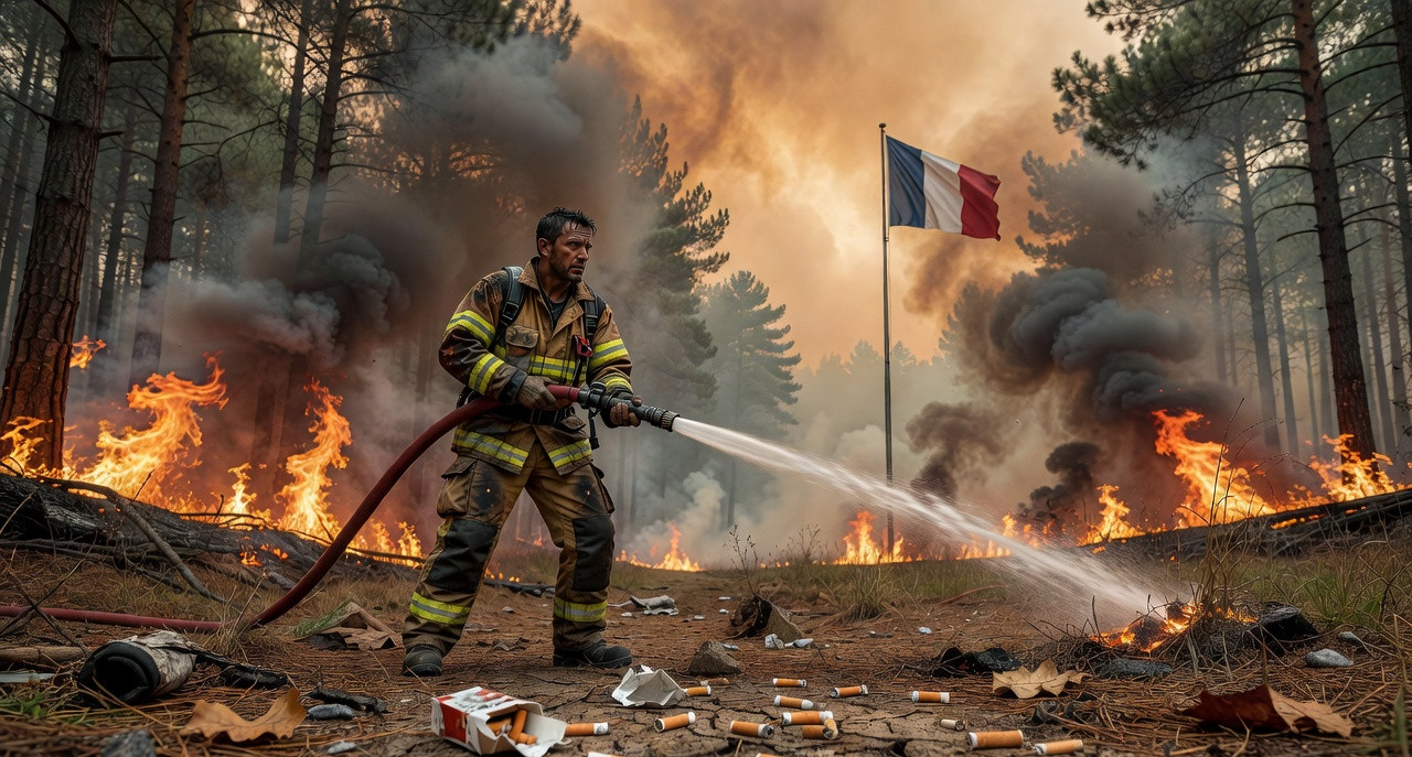 Lobbies du tabac ciblés : une taxe de 2% pour sauver forêts et pompiers