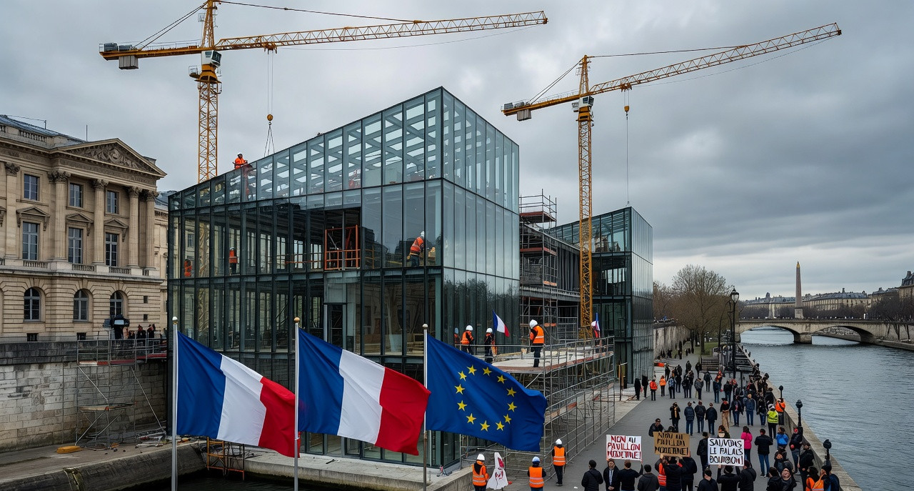 Pavillon de l'Assemblée : un gouffre de 53M€ qui divise la France