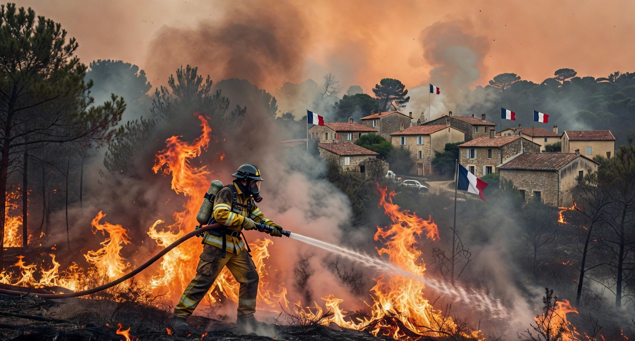 Var : la maire en première ligne face à l'incendie qui ravage la région
