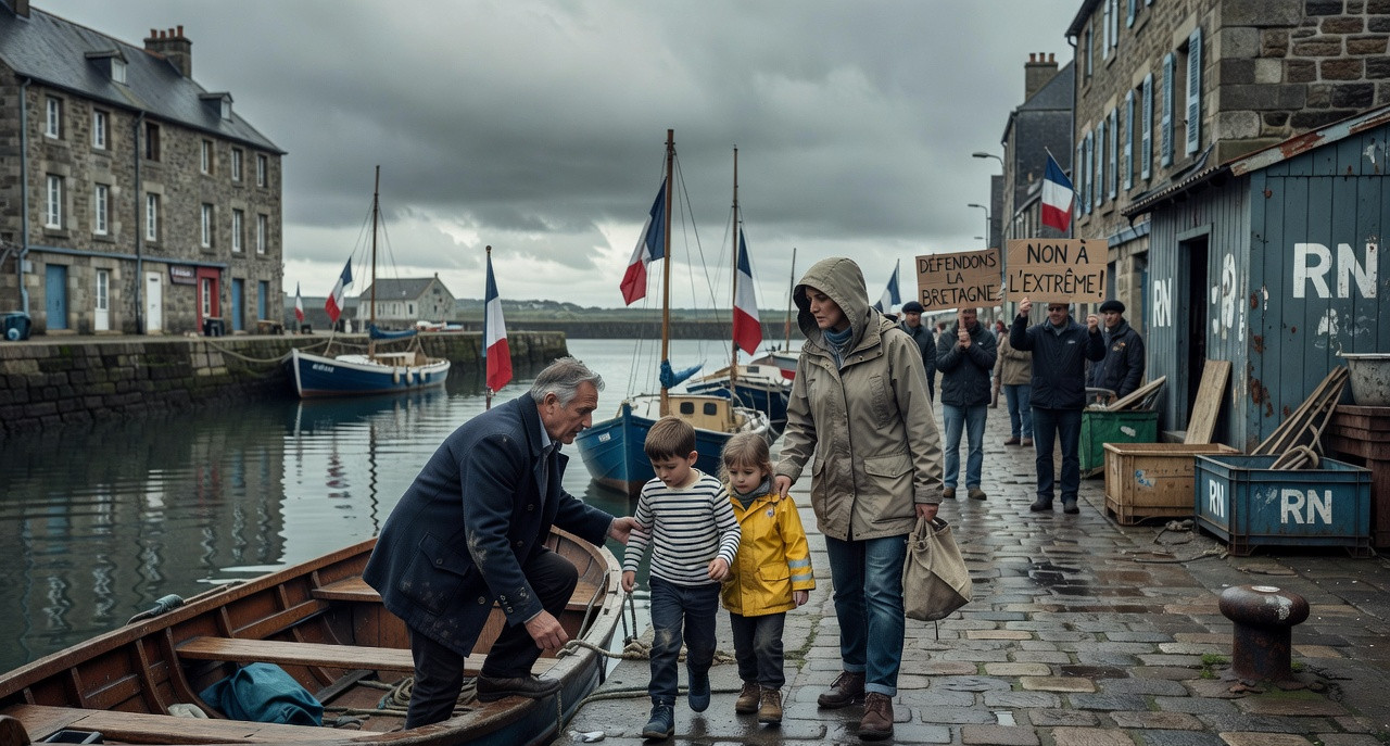 Marine Le Pen en vacances sous les huées : la campagne présidentielle du RN déjà sous tension