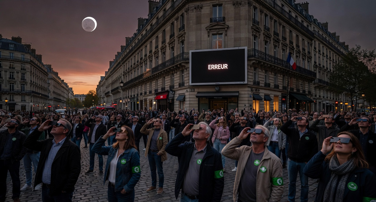 Éclipse solaire : le gouvernement accusé de négligence après l'absence de lunettes de protection