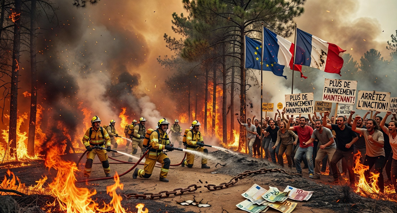 Pompiers en grève, Le Pen candidate 2027 : le RN en pleine offensive politique