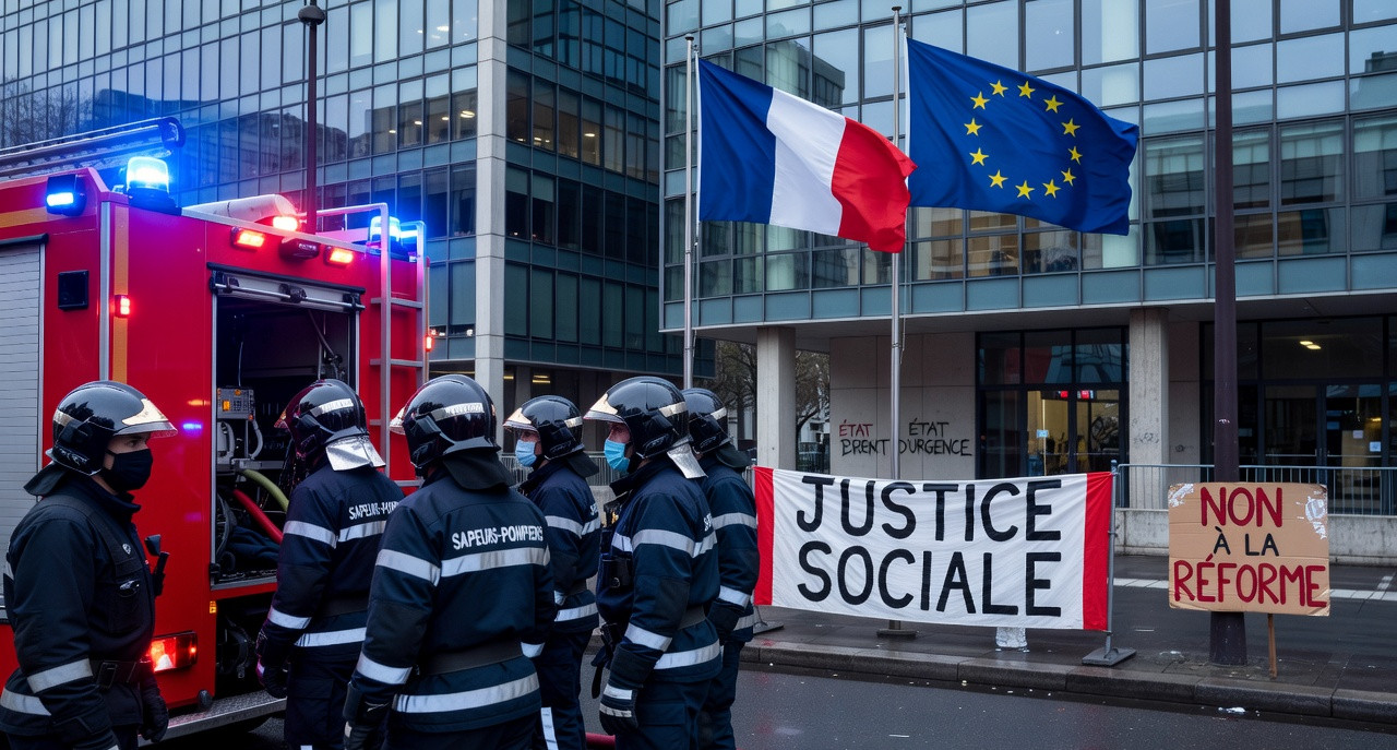 RN exige un 'plan Marshall' pour les pompiers, mais son bilan parle de lui-même