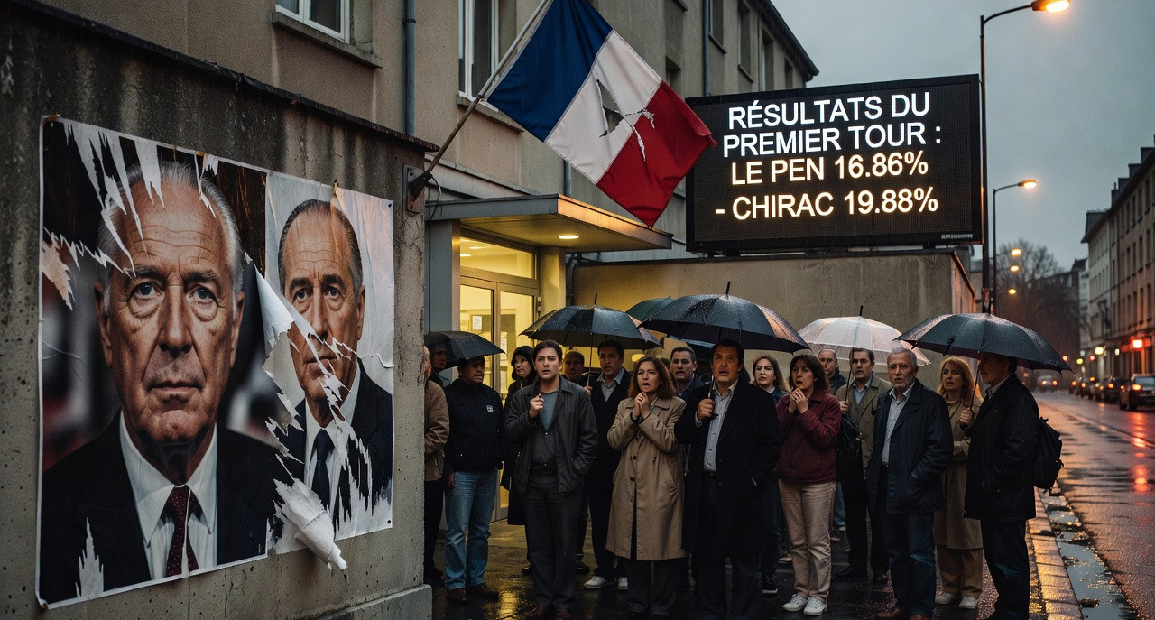 2002 : Quand l'extrême droite faillit bousculer la République