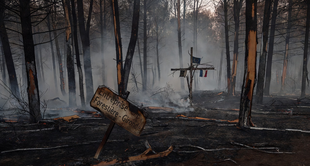 Gironde en flammes : les patrons dénoncent l’insuffisance des aides face à la catastrophe