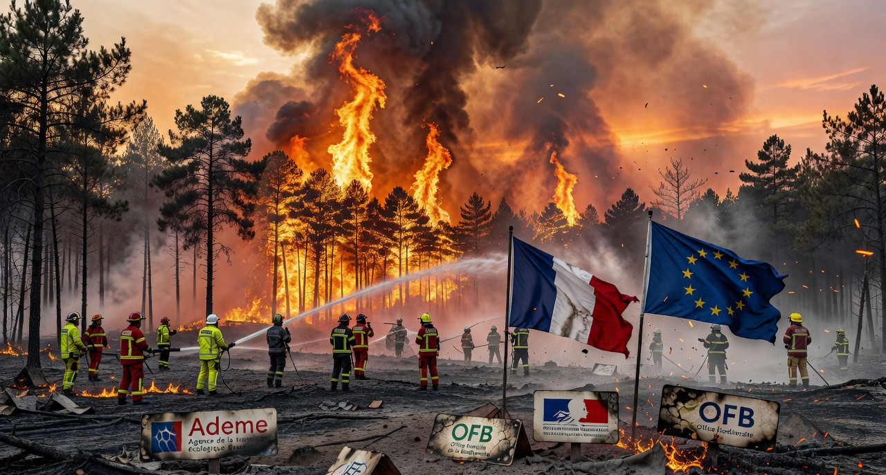 RN contre les agences écologiques : la stratégie de l’extrême droite face aux feux de forêt
