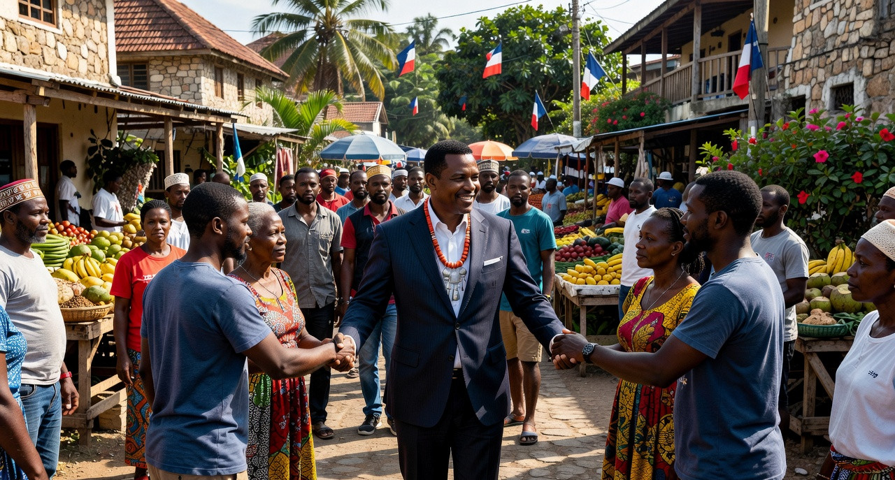 Philippe en campagne à Mayotte : entre danses traditionnelles et stratégie présidentielle