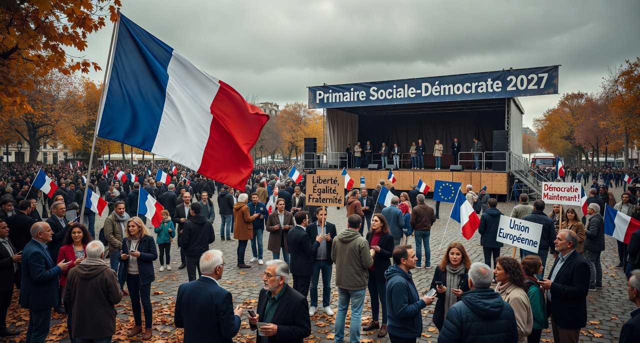 Primaire à gauche : Glucksmann défie le PS pour un duel contre Mélenchon en 2027